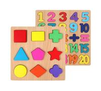 Giocattolo Puzzle Per Bambini Da 2 Pezzi, Puzzle Grafico Per Il Riconoscimento Dei Numeri, Giocattolo Educativo Per La Prima Educazione Dei Bambini, Regali Per L'Educazione Della Prima Infanzia