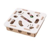 Giocattolo puzzle per gattini - Tunnel - Gioco labirinto con Bell Track, Interactive Treat Trainer | Cucciolo - Gioco per bambini - Giocattolo per piccole razze, attrezzatura per arricchimento casse
