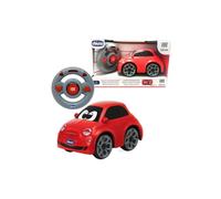 Giocattolo radiocomandato - CHICCO - Fiat 500 - Rosso - Interni - Unisex rosso nero