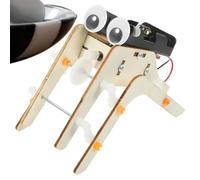 Giocattolo Ragno,Robot Di Legno - Esperimenti Interattivi Sensoriali per Bambini, Attività per Natale Weekend Aula e Spazio Giochi