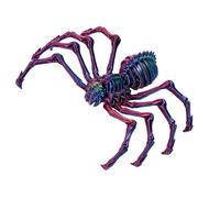 Giocattolo ragno stampato in 3D, ragno articolato - Giunti mobili stampati in 3D Spider Fidget Toys - Giocattoli da scrivania antistress Giocattoli agitati per adulti, per il compleanno di Halloween e