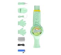 Giocattolo ricaricabile del ventilatore della macchina della bolla di interazione per la nebbia di grandi dimensioni creativa con il ventilatore della bolla della luce del