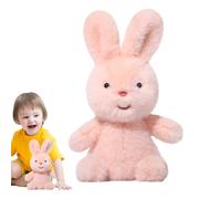 Giocattolo ripieno di coniglio morbido - tenero coniglietto coniglietto | Azienda divertente da collezione Toy e abbracci per i compleanni del Ringraziamento e la Pasqua