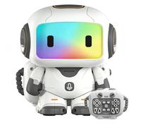 Giocattolo robot intelligente programmabile - Apprendimento interattivo con telecomando ABS ricaricabile, funzioni di danza musicale a LED, compagno educativo reattivo al tocco | Funzione di registraz
