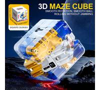 Giocattolo rompicapo 3D per consapevolezza spaziale, puzzle di alta difficoltà per stimolare il cervello, giocattolo portatile per bambini, sfida per l'interazione familiare, regalo di Natale e Capoda