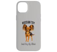 Giocattolo russo cane piccolo cane grande atteggiamento Pet design Custodia per iPhone 14 Plus