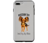 Giocattolo russo cane piccolo cane grande atteggiamento Pet design Custodia per iPhone 7 Plus/8 Plus