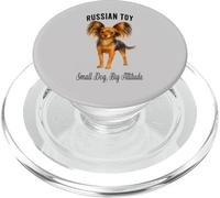 Giocattolo russo cane piccolo cane grande atteggiamento Pet design PopSockets PopGrip per MagSafe