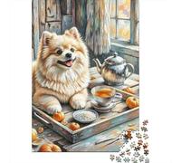 giocattolo russo Dog Jigsaw Puzzle Impossibili 1000Pcs Decorazione Per La Casa. Giochi Rilassamento E Intelligence Per Adulti E Bambini Da 12 Anni 1000pcs (75x50cm)