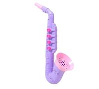 Giocattolo sassofono per - ABS 25x10x6cm Strumento di apprendimento della musica | Sassofono musicale educativo divertente e multifunzionale con un design realistico, giocattolo di apprendimento della