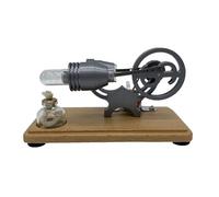 Giocattolo scienze fisiche modello motore motore, Log gray | Modello motore Stirling, giocattolo per l ' educazione alle scienze fisiche, modello motore calda,