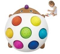 Giocattolo sensoriale a bordo di riccio - Giocattoli antistress per l'allenamento delle dita per bambini piccoli | Attività lenitiva di riconoscimento dei colori per ragazzi e ragazze, tavola