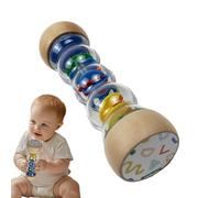Giocattolo sensoriale con bastoncino della pioggia, strumento sonoro della pioggia | Strumento musicale con bastone della pioggia,Strumento educativo per lo sviluppo uditivo sensoriale musicale, agita