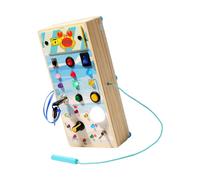 Giocattolo sensoriale Montessori con interruttore a LED per bambini piccoli