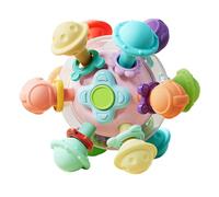 Giocattolo sensoriale per la dentizione,Palla giocattolo sensoriale colorata Fidget - Palla giocattolo, giocattoli da masticare per alleviare la dentizione, giocattolo da viaggio per Eastuy