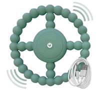 Giocattolo sensoriale vibrante da masticare, doppio uso: giocattoli da masticare per bambini autistici e dentizione, giocattolo per dentizione infantile e giocattoli masticabili per autismo e bisogni