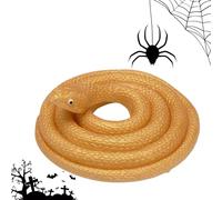 giocattolo - Serpente realistico da 31,5 pollici | Giocattoli per scherzi al chiuso e all'aperto per il primo di aprile di Halloween, bavagli e oggetti di scena spaventosi