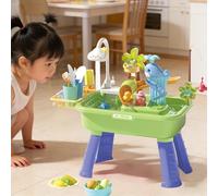 Giocattolo Set Gioco Sensoriale Lavastoviglie Elettrica Pesca Accessori Cibo