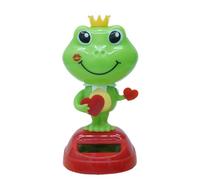 Giocattolo solare Bobblehead, animale di danza solare | Numeri del cruscotto per auto | Grazioso ornamento per cruscotto dell'auto, statuetta decorativa da scrivania di San Valentino per auto di casa