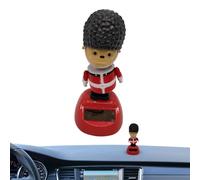 Giocattolo solare - Figure danzanti alimentate dalla luce del sole per dashboard, scrivania da ufficio, alimentate con brividi, statuette mobili per bambini,