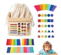 Giocattolo Sorter Forme Per - Giocattoli Educativi Per Classificare, Giocattolo Educativo Per Classificare Forme, Gioco Di Combinazione Di Coordinamento A Mano | Strumento Di Apprendimento Pa