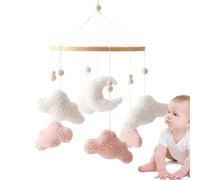 Giocattolo sospeso per culla, carillon mobile e centro attività, graziosa decorazione per , cameretta dei bambini, battesimo, compleanno