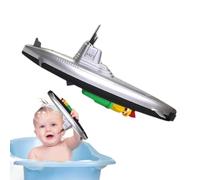 Giocattolo sottomarino,Modello sottomarino - Giocattoli per vasca da bagno - Giocattolo modello sottomarino elettrico, giocattolo acquatico per piscina, giocattolo galleggiante sottomarino per vasca d