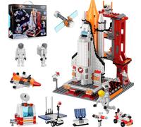 GIOCATTOLO SPAZIALE 11 IN 1 STEM SET 888 PPCS ASTRONAVE KIT CITY