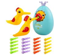 Giocattolo Spetht | Bambini Da Gioco Per Uccelli Magnetici | Gioco Di Apprendimento Trap Worm Interattivo | montesori Learning Toys Paragrafo 20 2 Birds Coin Bank Fine Motor Skills Training For