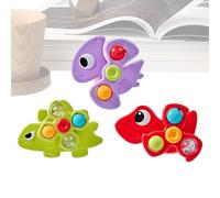 Giocattolo Spinner A 3 Pezzi Dinosauro Sensoriale Fidget per Sviluppo