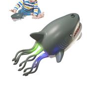 Giocattolo Squalo Musicale | Bambola Luminosa A Forma Di Squalo - Giocattolo Animale Con Musica,per Bambini Feste Compleanno Casa Asilo Interno