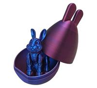 Giocattolo stampato pasquale, giocattolo pasquale nell', giocattolo per conigli, giocattolo stampato con | Ornamenti pasquali articolati in, decorazione per la casa per
