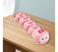 Giocattolo Strisciante con Orologio Interattivo per Bambini, Gioco per Genitori e Figli, Materiale Plastico Durevole e Sicuro per Bambini (Pink)