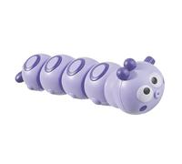 Giocattolo Strisciante con Orologio Interattivo per Bambini, Gioco per Genitori e Figli, Materiale Plastico Durevole e Sicuro per Bambini (Purple)