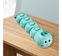 Giocattolo Strisciante con Orologio Interattivo per Bambini, Gioco per Genitori e Figli, Materiale Plastico Durevole e Sicuro per Bambini (Green)