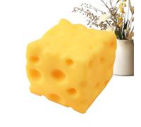 Giocattolo Strizzabile a Forma di Formaggio | Formaggio a Lenta Risalita Riduzione dello Stress Fidget | Giocattoli A Pizzico Con Sfiato - per Bambini e Adulti Studenti Ufficio Viaggi Casa
