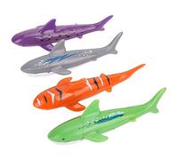 Giocattolo Subacqueo per Bambini Realizzato in Materiale con 4 Giocattoli Colorati Migliora la Relazione e L'interazione Genitore-figlio