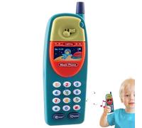 Giocattolo telefonico - lezioni giocose, telefono per bambini, giocattolo per cellulare, cella per bambini con suono e luce, telefono divertente interattivo per bambini, giocattolo promuove la storia