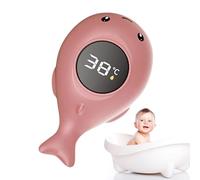 Giocattolo termometro per il bagno del bambino, misuratore di sicurezza con allarme per vasche da bagno di e bambini, termometro galleggiante con luce multicolore e allarme
