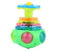 Giocattolo top rotante-giocattolo di spin musicale a LED lampeggiante, spinner di divertimento rotante illuminato | Bright Motion Top con musica e luci per bambini Boys Girls Party Borse Fill