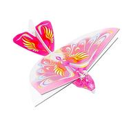 Giocattolo Volante a Forma di Uccello Bionico con Telecomando, Materiali Resistenti E Funzioni LED, Adatto a Bambini E Feste a Tema Aeronautico, Rosa