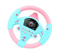 Giocattolo Volante - Gioco Di Guida Interattivo Con Sedile Automatico | Controller Di Guida Simulato | Volante Con Ventosa | Giocattolo Sonoro Per La Prima Educazione | Finto Volante Con Ventosa Per N