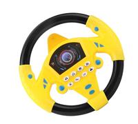 Giocattolo Volante - Gioco Di Guida Interattivo Per Sedili Automatici, Controller Simulato Per La Prima Educazione, Strumento Sonoro Per Cruscotto, Centro Simulatore Navigatore Elettronico | Camera Da