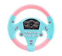 Giocattolo Volante Per Auto, Volante Interattivo Simulato Con Luci E Suoni, Divertente Giocattolo Da Guida, Giocattolo Di Sedile Per Auto Del Volante Di Simulazione Per Bambini