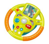 Giocattolo volante per bambini, volante per bambini, volante per auto, volante interattivo, con musica e luce, simula la guida al volante per fingere che i giocattoli del sedile siano le capacità di
