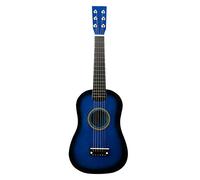 Gioche per chitarra per bambini Zenithaur, chitarra portatile per bambini di età compresa tra 3 e 6 anni, divertente strumento musicale per il gioco casalingo (Blu)