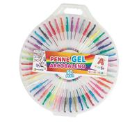 GIOCHERIA A DI ARTE PENNE GEL ARCOBALENO 50 PEZZI