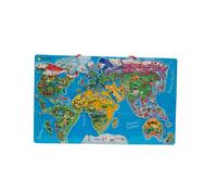 Giocheria A di Arte Puzzle Magnetico del Mondo