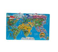 Giocheria A di Arte Puzzle Magnetico del Mondo