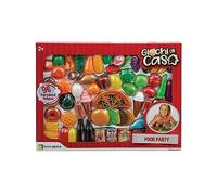 Giocheria GGI190412 Giochi di CASA - Set Food Gigante 80 Pezzi